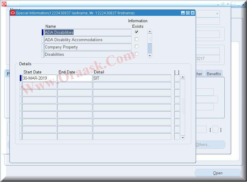 SIT - Oracel HRMS 02