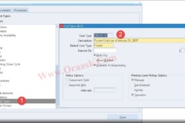 Types of costing in oracle cost management