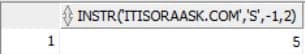 oracle INSTR function example 4