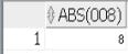 Oracle ABS function example 3