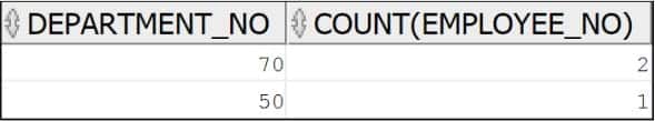 Oracle case statement example 5 result