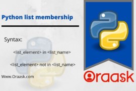 Python list membership
