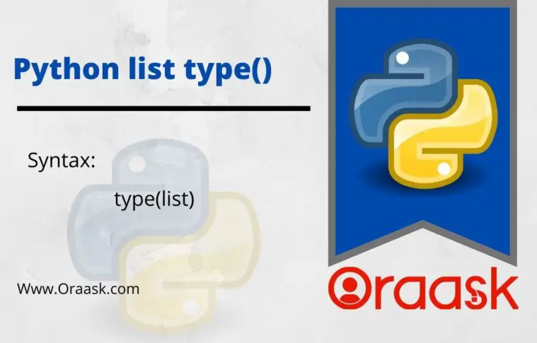 Python list type