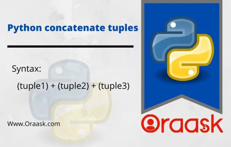 Python concatenate tuples