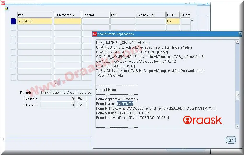 how to find query behind LOV in oracle apps r12 2