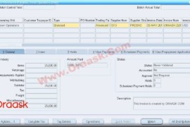 Create AP Invoice using AP open interface in oracle apps R12