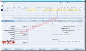 Create AP Invoice using AP open interface in oracle apps R12