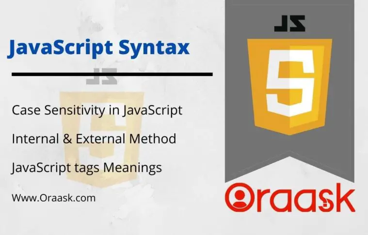 JavaScript Syntax