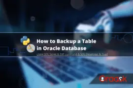 Backup a Table in Oracle