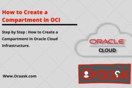 How to Create a Compartment in OCI