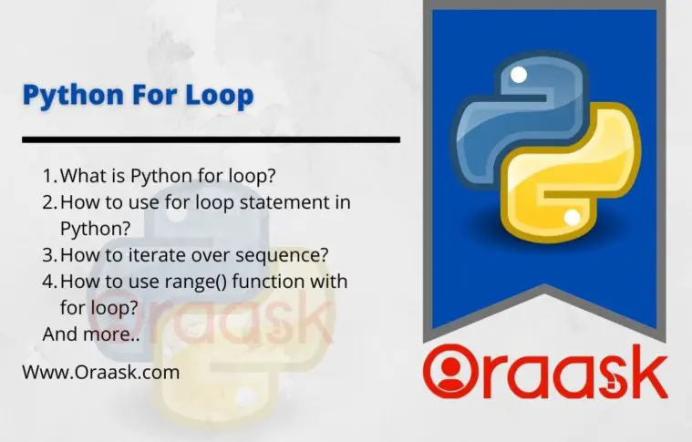 Python For Loop