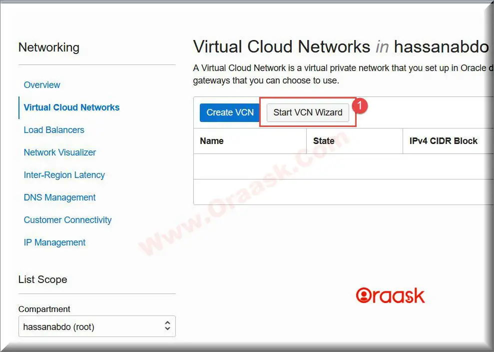 How to Create VCN in OCI Figure 3