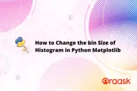 How to Change the bin Size of Histogram in Python Matplotlib