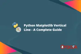 Python Matplotlib Vertical Line