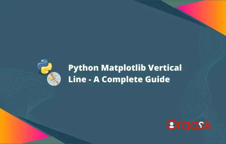Python Matplotlib Vertical Line