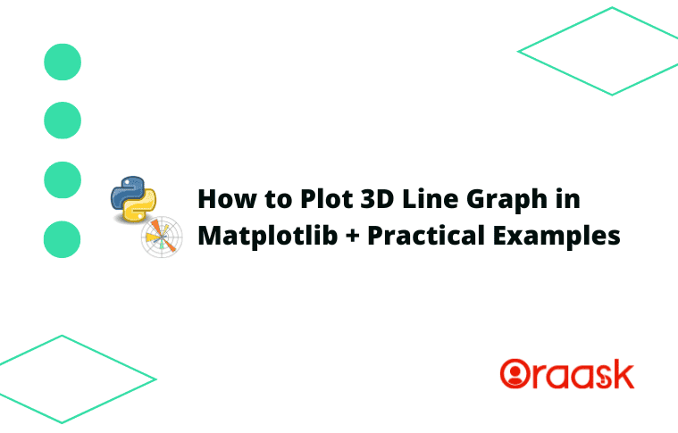 How to Plot 3D Line Graph in Matplotlib