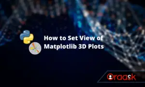 How to Set View of Matplotlib 3D Plots