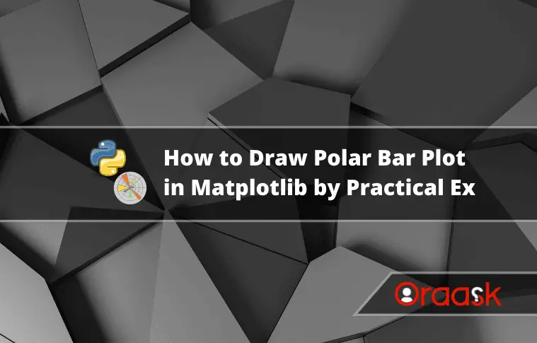How to Draw Polar Bar Plot in Matplotlib