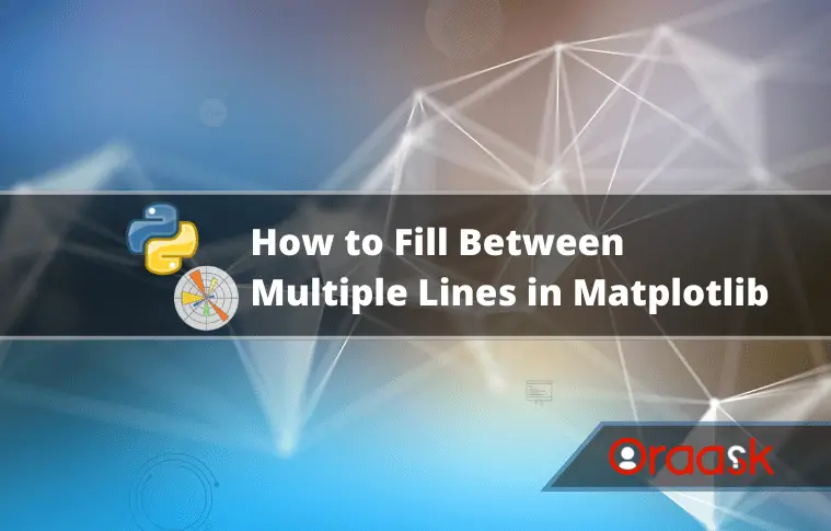 How to Fill Between Multiple Lines in Matplotlib