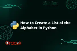 A to Z Guide: How to Easily Create a List of the Alphabet in Python