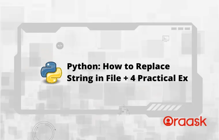 How to Replace String in File in Python