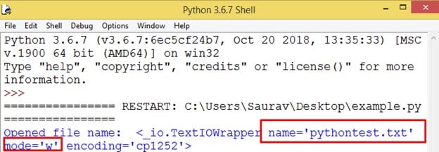 Python File Handling Figure 2