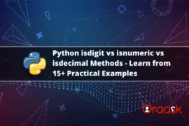 Python isdigit vs isnumeric vs isdecimal