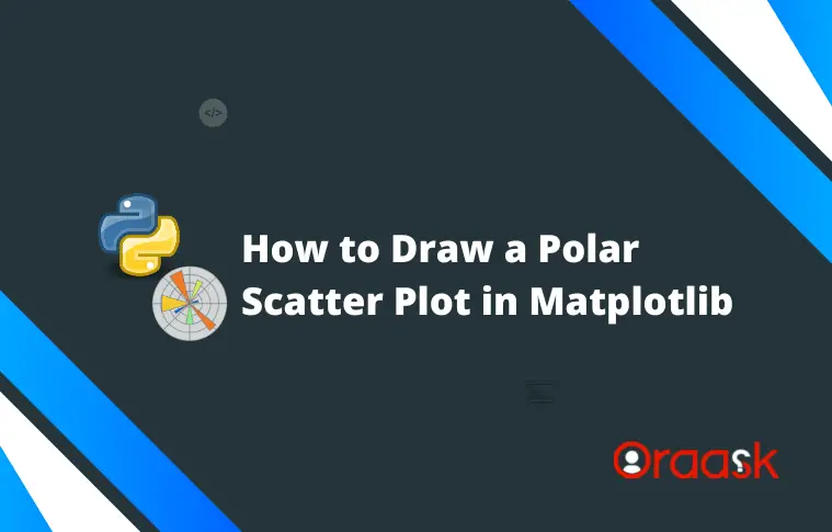 How to Draw Polar Scatter Plot in Matplotlib
