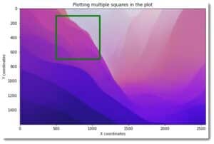 How to Draw Multiple Squares in Python Matplotlib - Oraask