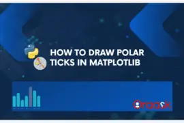 How to Draw Polar Ticks in Matplotlib