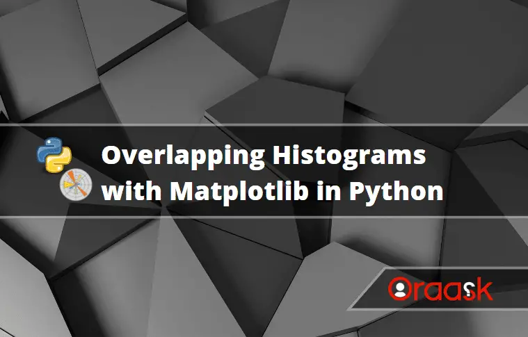Overlapping Histograms with Matplotlib in Python